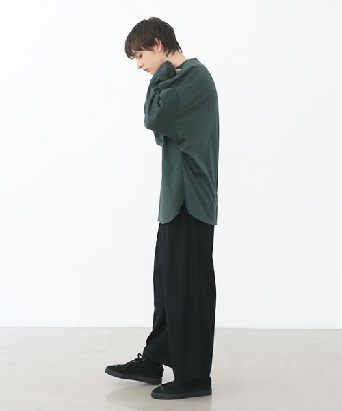 VU.ヴウ.basic long t-shirt vu-a22-t04[DARK GREEN]