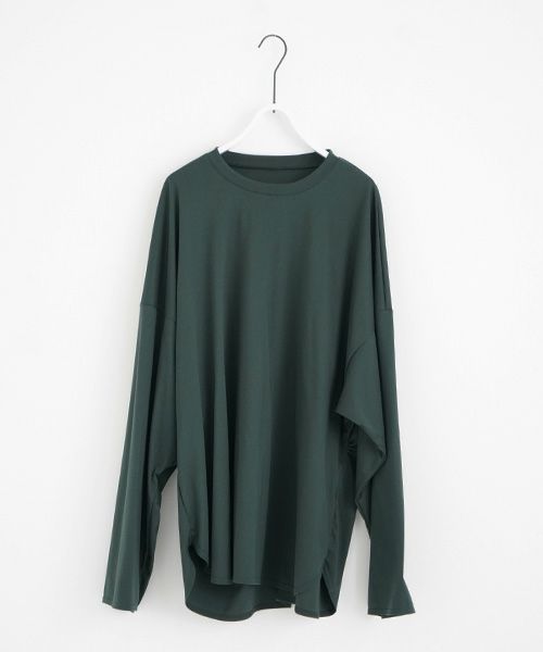 VU.ヴウ.basic long t-shirt vu-a22-t04[DARK GREEN]