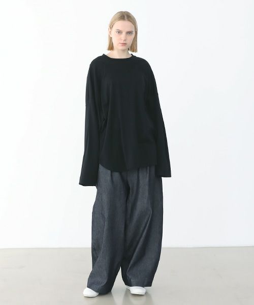 VU.ヴウ.basic long t-shirt vu-a22-t04[BLACK]:s