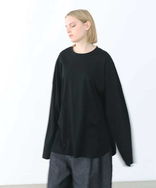 VU.ヴウ.basic long t-shirt vu-a22-t04[BLACK]:s