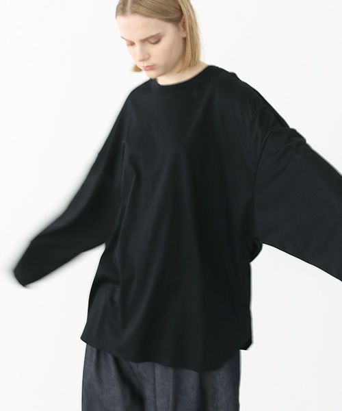 VU.ヴウ.basic long t-shirt vu-a22-t04[BLACK]:s