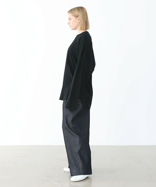 VU.ヴウ.basic long t-shirt vu-a22-t04[BLACK]:s