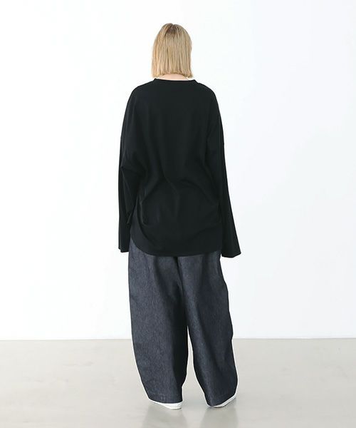VU.ヴウ.basic long t-shirt vu-a22-t04[BLACK]:s