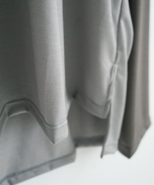 VU.ヴウ.highneck mix t-shirt vu-a22-t05[GRAY MIX]:s_