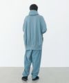 VU.ヴウ.dyed neckworm hoody vu-a22-t06[BLUE BEIGE]_
