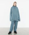 VU.ヴウ.dyed neckworm hoody vu-a22-t06[BLUE BEIGE]_