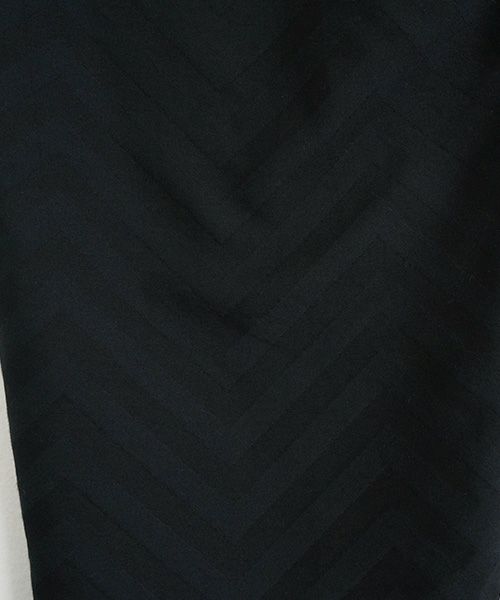 VU.ヴウ.zigzag wide easy pants vu-a22-p07[black Herringbone]:s_