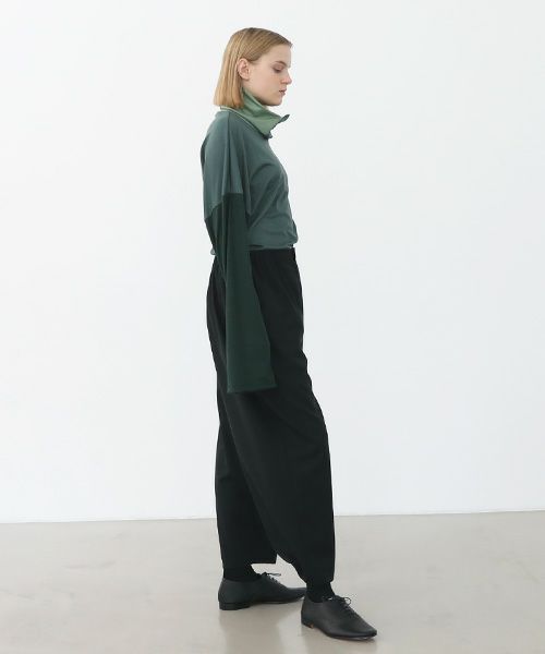 VU.ヴウ.wide easy pants vu-a22-p07[BLACK]_