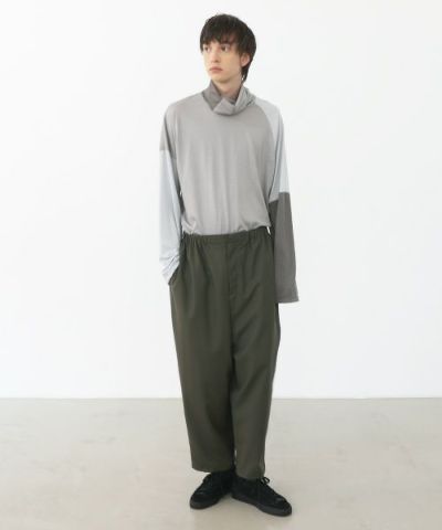 VU.ヴウ.wide easy pants vu-a22-p07[KHAKI]:s