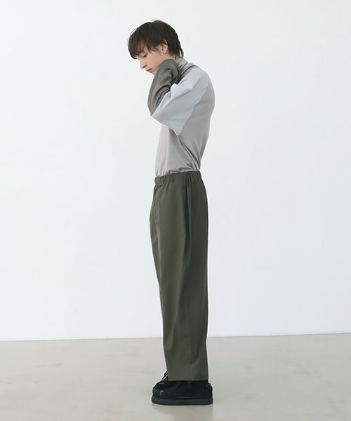 VU.ヴウ.wide easy pants vu-a22-p07[KHAKI]:s