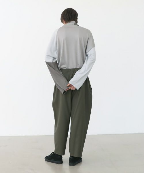VU.ヴウ.wide easy pants vu-a22-p07[KHAKI]:s