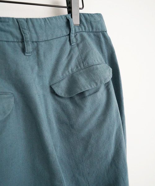 VU.ヴウ.dyed tapered pants vu-a22-p08[BLUE BEIGE]_