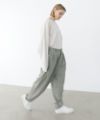 VU.ヴウ.dyed tapered pants vu-a22-p08[GREEN GRAY]:s_