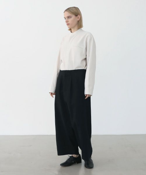 VU.ヴウ.wide silhouette pants vu-a22-p09[BLACK]
