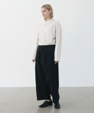 VU<br>ヴウ<br>wide silhouette pants vu-a22-p09[BLACK]