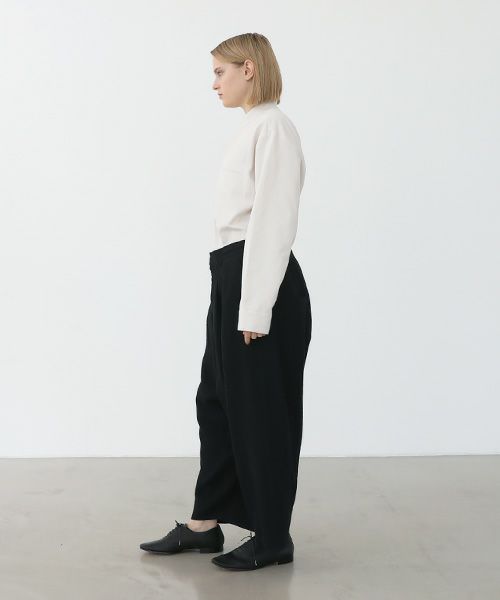 VU.ヴウ.wide silhouette pants vu-a22-p09[BLACK]