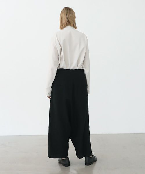 VU.ヴウ.wide silhouette pants vu-a22-p09[BLACK]