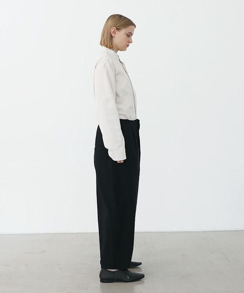 VU.ヴウ.wide silhouette pants vu-a22-p09[BLACK]