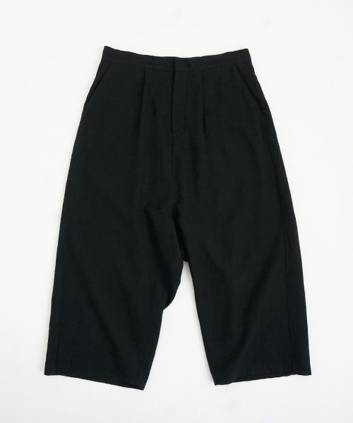 VU.ヴウ.wide silhouette pants vu-a22-p09[BLACK]