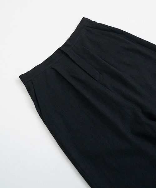 VU.ヴウ.wide silhouette pants vu-a22-p09[BLACK]