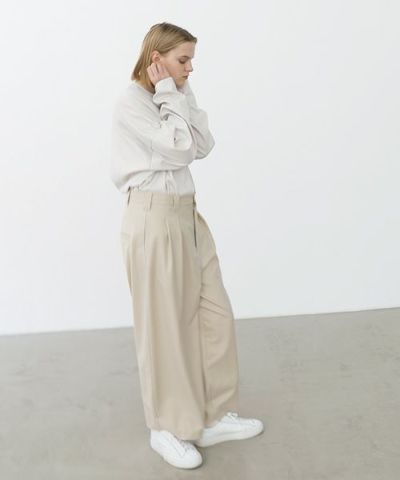 VU.ヴウ.knee wide pants vu-a22-p10[OFF WHITE]_