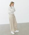 VU.ヴウ.knee wide pants vu-a22-p10[OFF WHITE]_