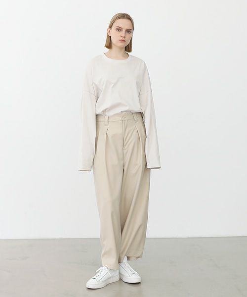 VU.ヴウ.knee wide pants vu-a22-p10[OFF WHITE]_