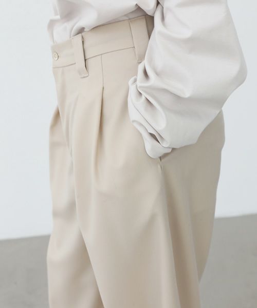 VU.ヴウ.knee wide pants vu-a22-p10[OFF WHITE]_