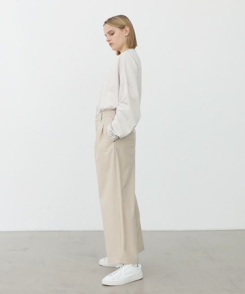 VU.ヴウ.knee wide pants vu-a22-p10[OFF WHITE]_