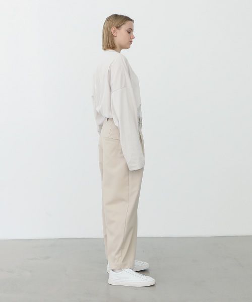 VU.ヴウ.knee wide pants vu-a22-p10[OFF WHITE]_