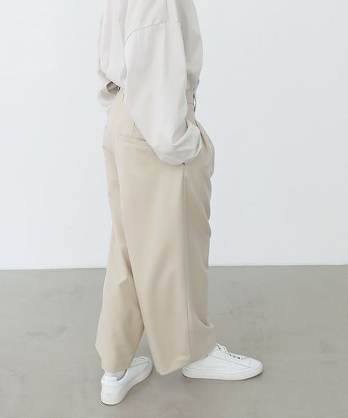 VU.ヴウ.knee wide pants vu-a22-p10[OFF WHITE]_