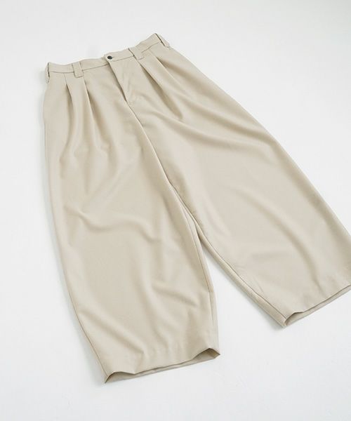 VU.ヴウ.knee wide pants vu-a22-p10[OFF WHITE]_