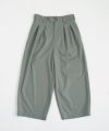 VU.ヴウ.knee wide pants vu-a22-p10[GREEN GRAY]_