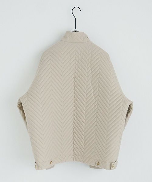 VU.ヴウ.zigzag stand collar bluson vu-a22-b12[OFF WHITE]_