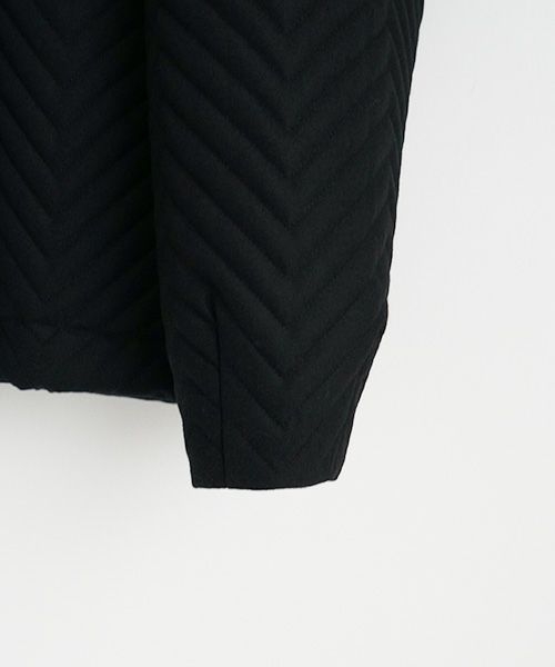 VU.ヴウ.zigzag stand collar bluson vu-a22-b12[BLACK]