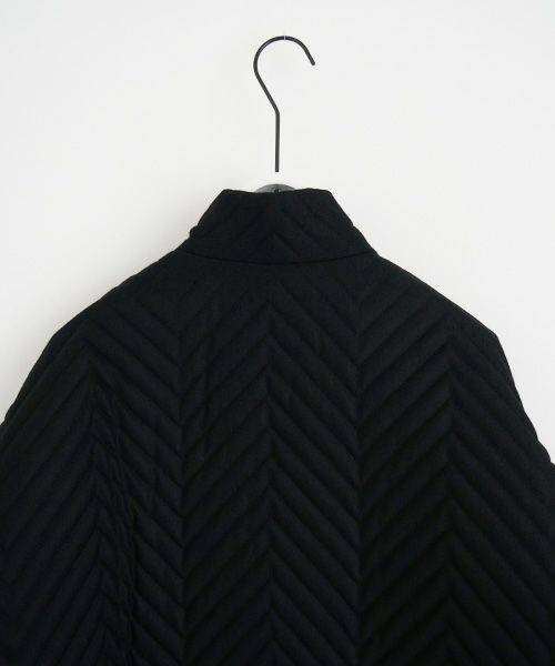 VU.ヴウ.zigzag stand collar bluson vu-a22-b12[BLACK]