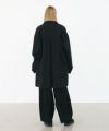 VU.ヴウ.zigzag sten collar coat vu-a22-c14[BLACK]