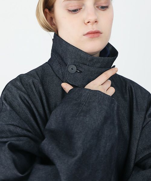 VU.ヴウ.sten collar coat vu-a22-c14[DEEP BLUE]:s_