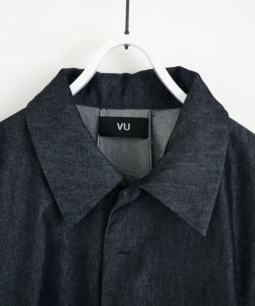 VU.ヴウ.sten collar coat vu-a22-c14[DEEP BLUE]:s_