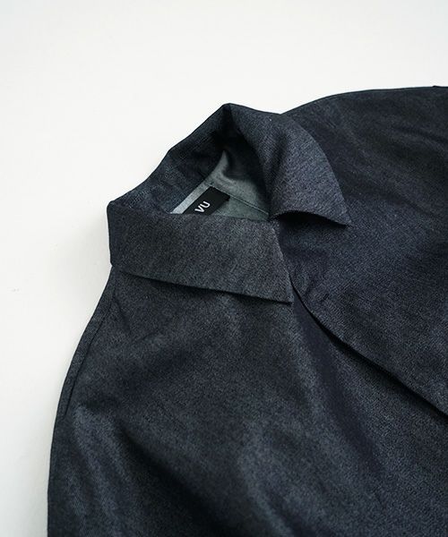 VU.ヴウ.sten collar coat vu-a22-c14[DEEP BLUE]:s_