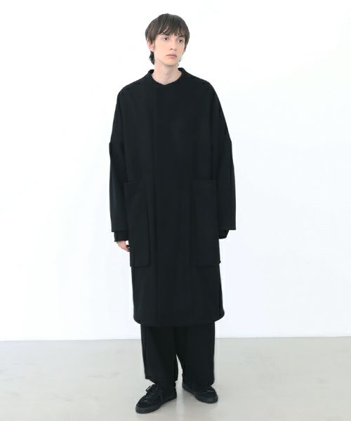 VU.ヴウ.no collar coat vu-a22-c15[BLACK]:s