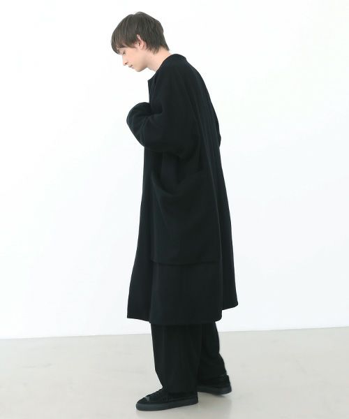 VU.ヴウ.no collar coat vu-a22-c15[BLACK]:s