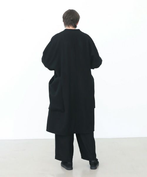 VU.ヴウ.no collar coat vu-a22-c15[BLACK]:s