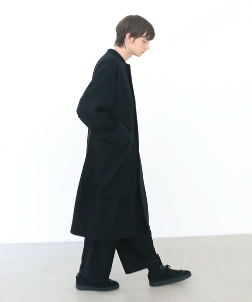 VU.ヴウ.no collar coat vu-a22-c15[BLACK]:s