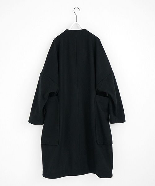 VU.ヴウ.no collar coat vu-a22-c15[BLACK]:s