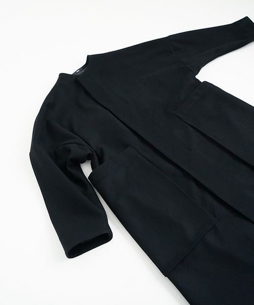 VU.ヴウ.no collar coat vu-a22-c15[BLACK]:s