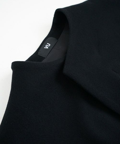 VU.ヴウ.no collar coat vu-a22-c15[BLACK]:s