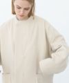 VU.ヴウ.no collar coat vu-a22-c15[OFF WHITE]_