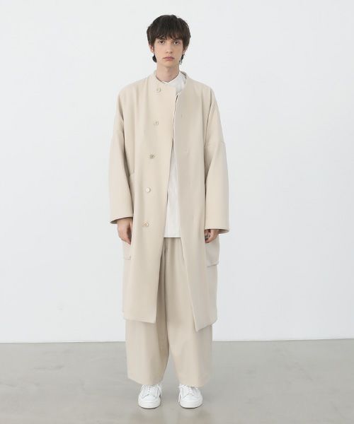 VU.ヴウ.no collar coat vu-a22-c15[OFF WHITE]_