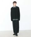 VU.ヴウ.cashmere crew neck knit vu-a22-k16[BLACK]:s_